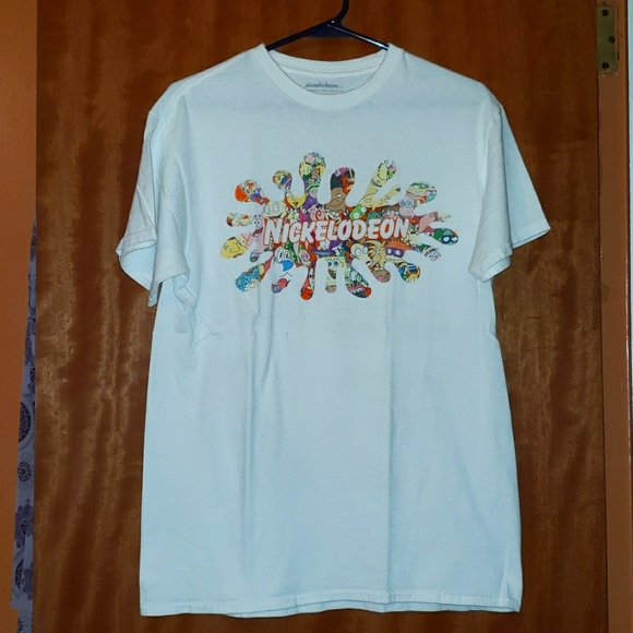 Retro Nickelodeon Splatter Graphic Tee (unisex) - Picture 1 of 5